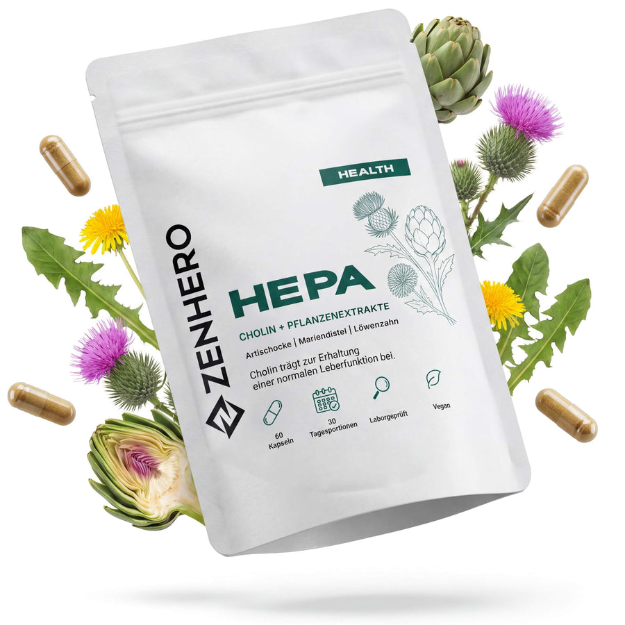 HEPA – Cholin & Pflanzenextrakt-Komplex