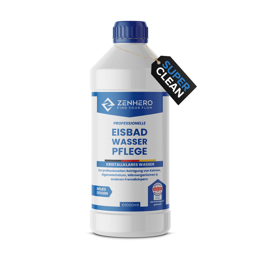 Zenhero® Eisbad Wasserpflege