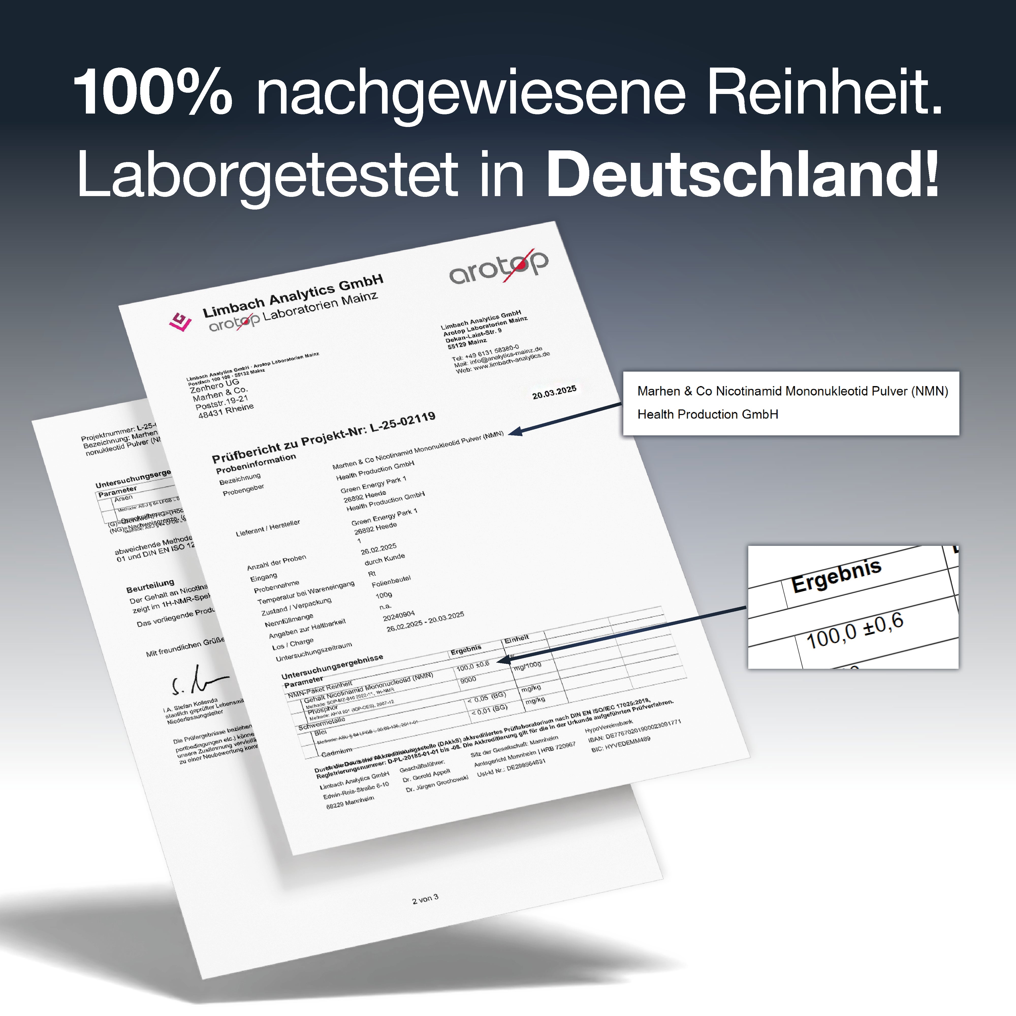 Marhen & Co.® NMN Pulver