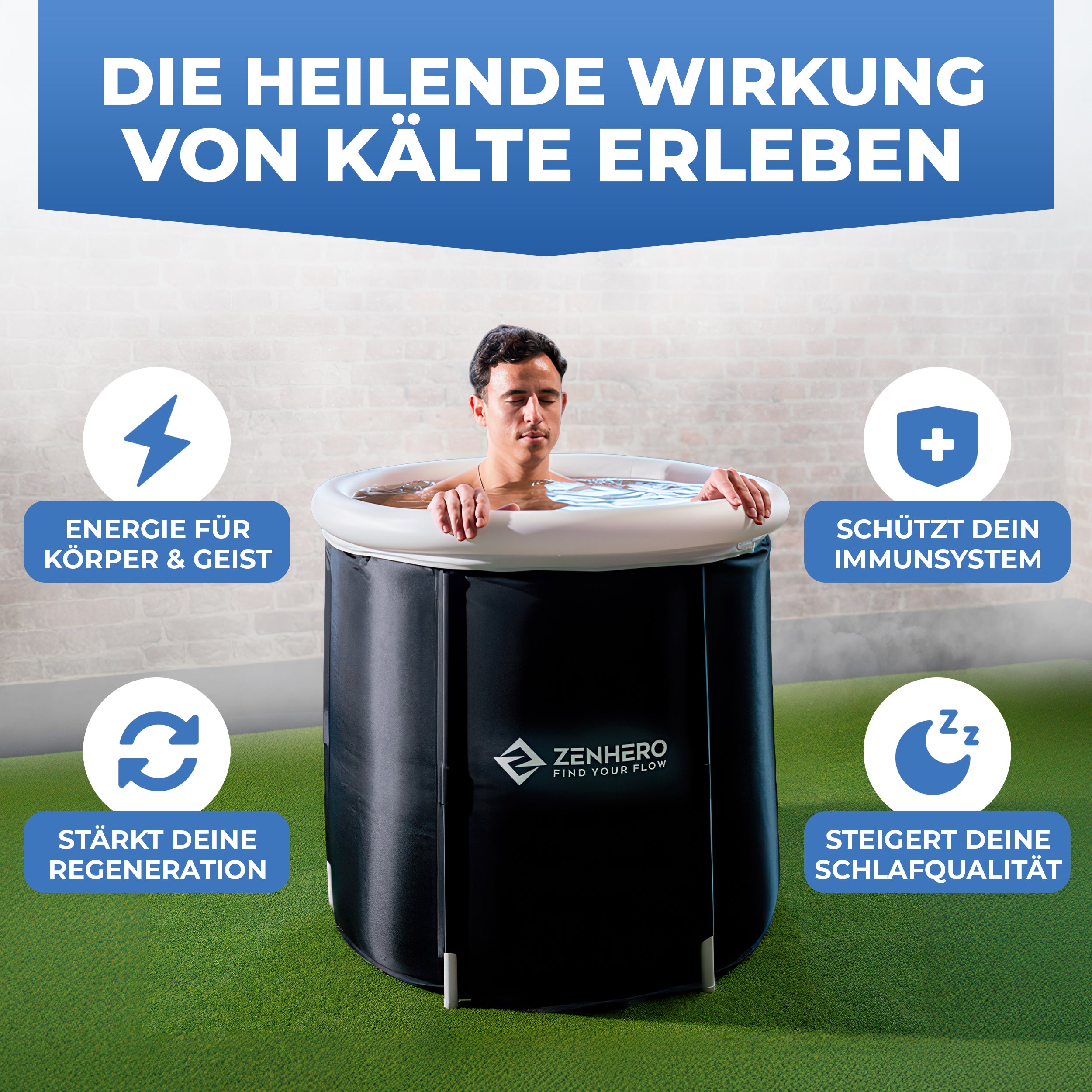 Zenhero Recovery Eisbad